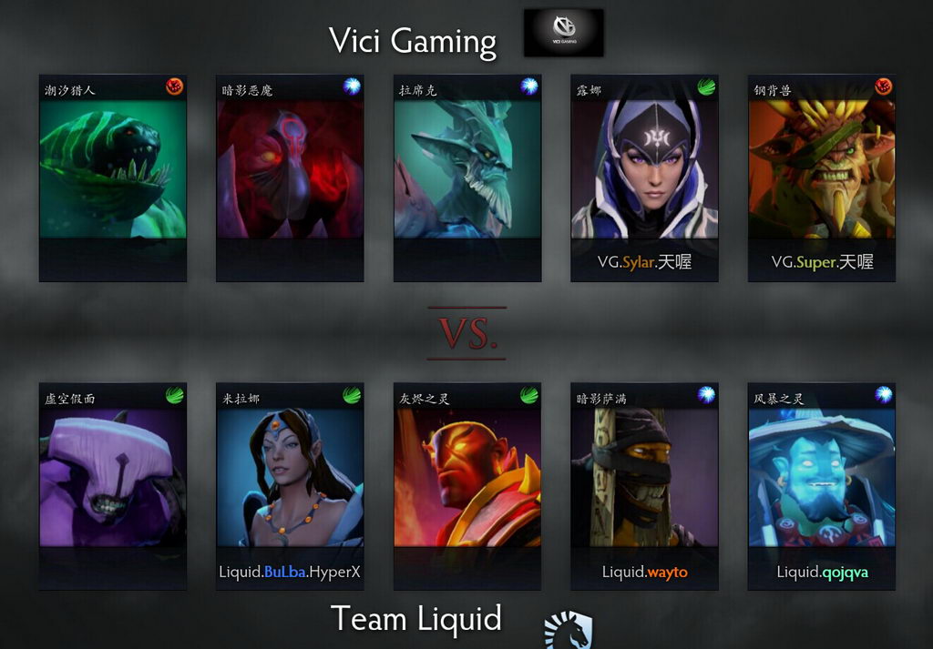 2014dota2国际邀请赛 vg vs liquid